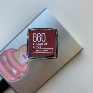 BRAND NEW Maybelline Matte Lipstick, Touch of Spice